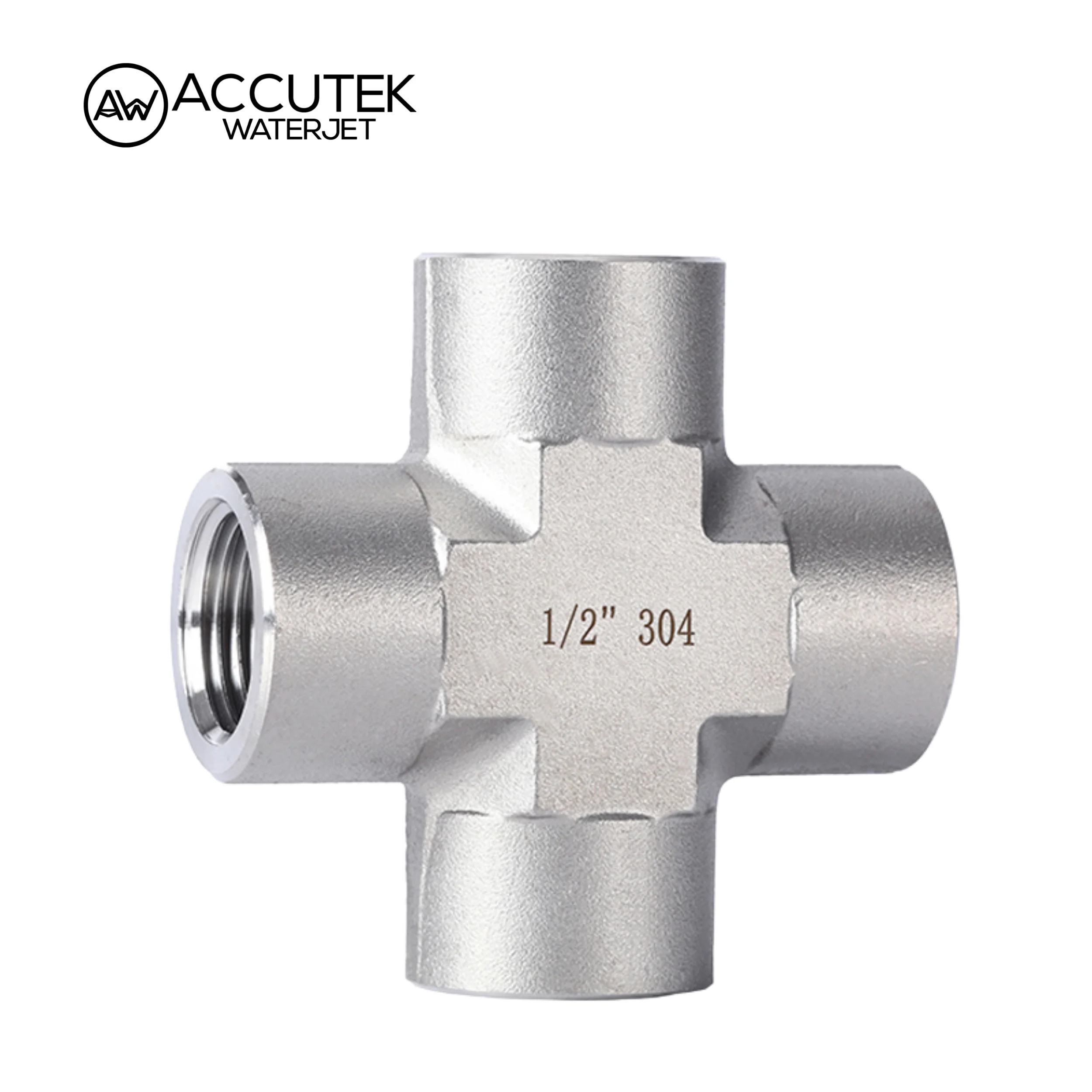 

AW® Фитинги для труб из нержавеющей стали 304, 4-ходовые, BSPT 1/4"-3/4"