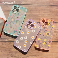 punqzy summer bow love flower phone case for iphone 13 12 pro 11 pro max xr xs 8 6 7 plus all inclusive drop protection cover