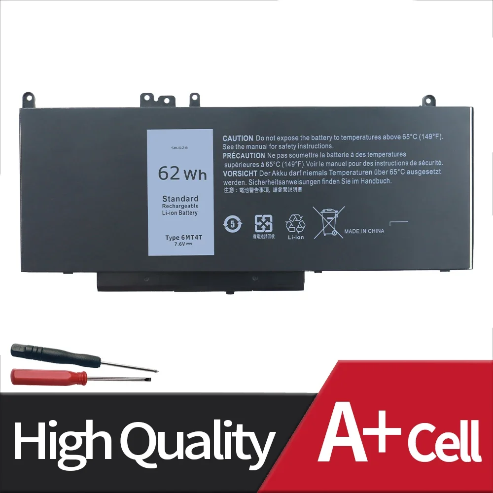 Фото Новый аккумулятор для ноутбука 6MT4T для Dell Latitude E5470 E5570 3510 M3510 15,6 