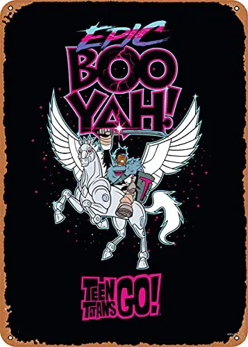 

Epic Boo Yah! Vintage Look Metal Sign Patent Art Prints Retro Gift 8x12 Inch