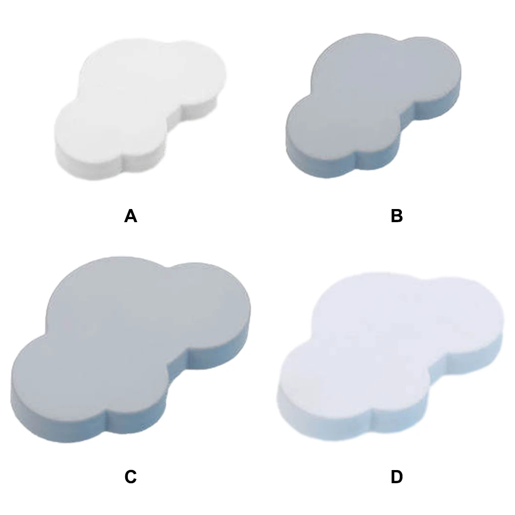 

10pcs Rounded For Safe And Durable Rubber Anti-bump Multi-color Decoration Durability Bottom Made Of Zinc Alloy WhiteCloud L