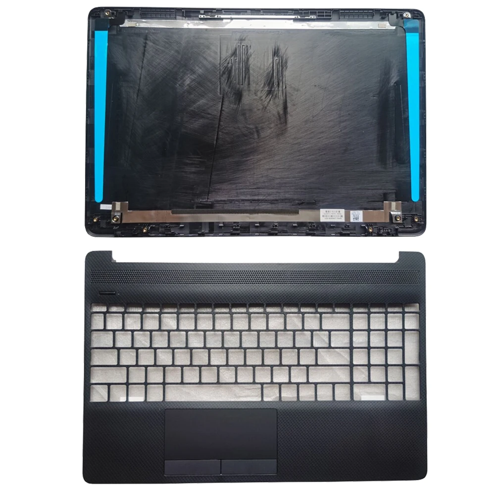 

Новинка, Черная задняя крышка, верхняя крышка ноутбука, задняя крышка ЖК-дисплея/верхняя подставка для рук для HP 15S-DU 15S-DY 15-DW TPN-C139 250 G8