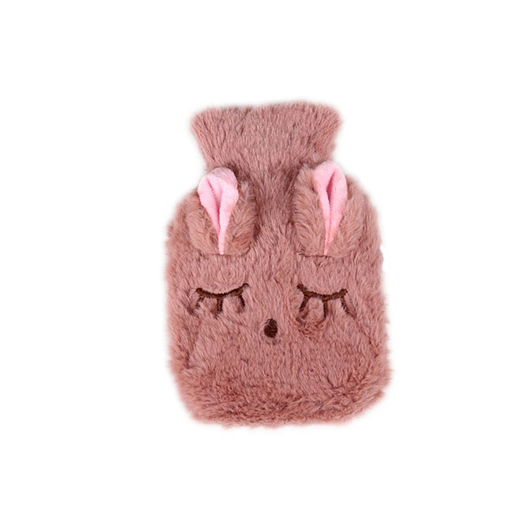 

Hot Water Bottle Hot Water Bottle With Cute Cartoon Plush Soft Animal Shape Covers Hand Warmer Winter Supplies