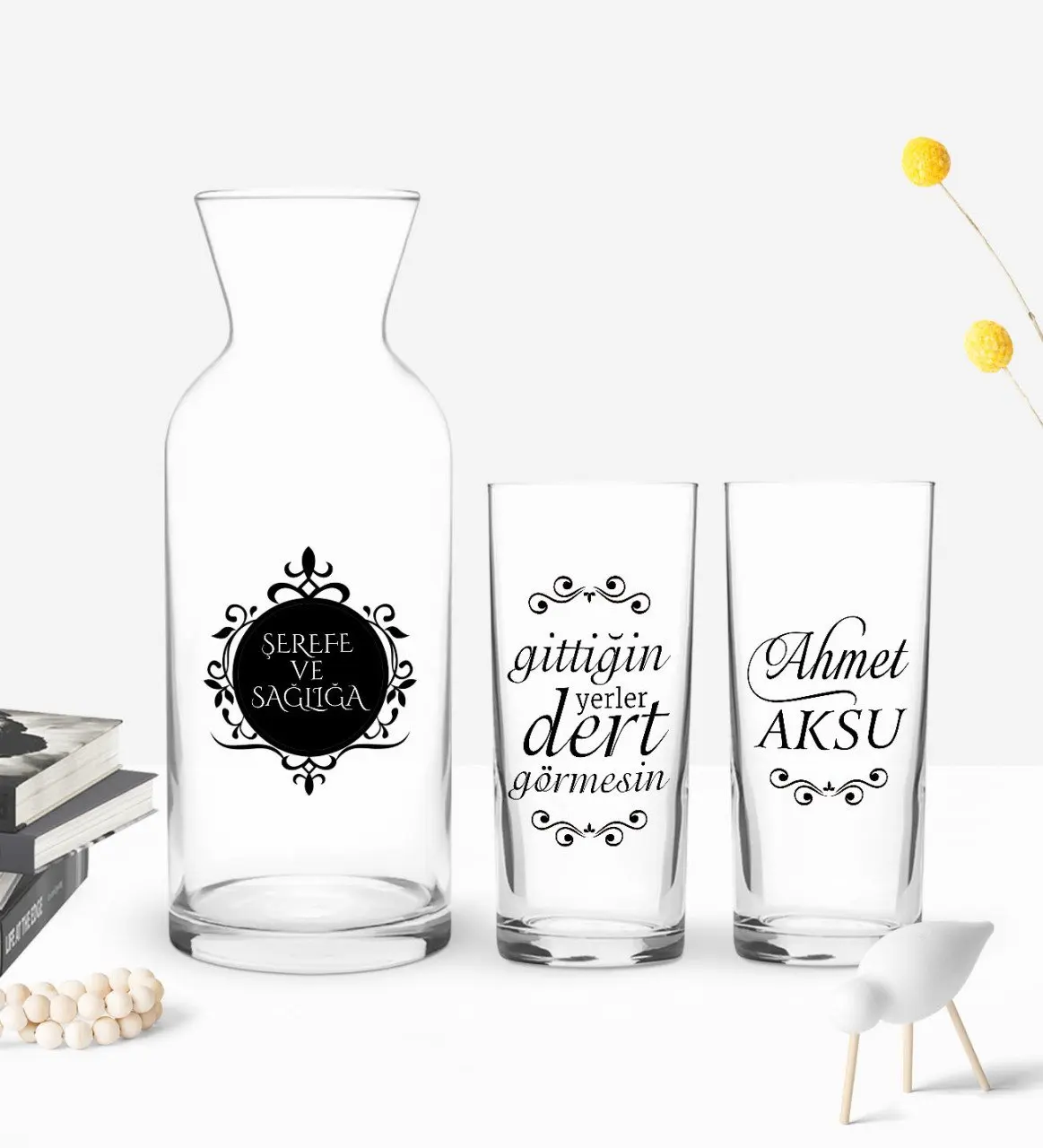 

Персонализированная красочная печать, вы путешествуете по городу, посмотрите дизайн, двойная чашка И Графин в подарок