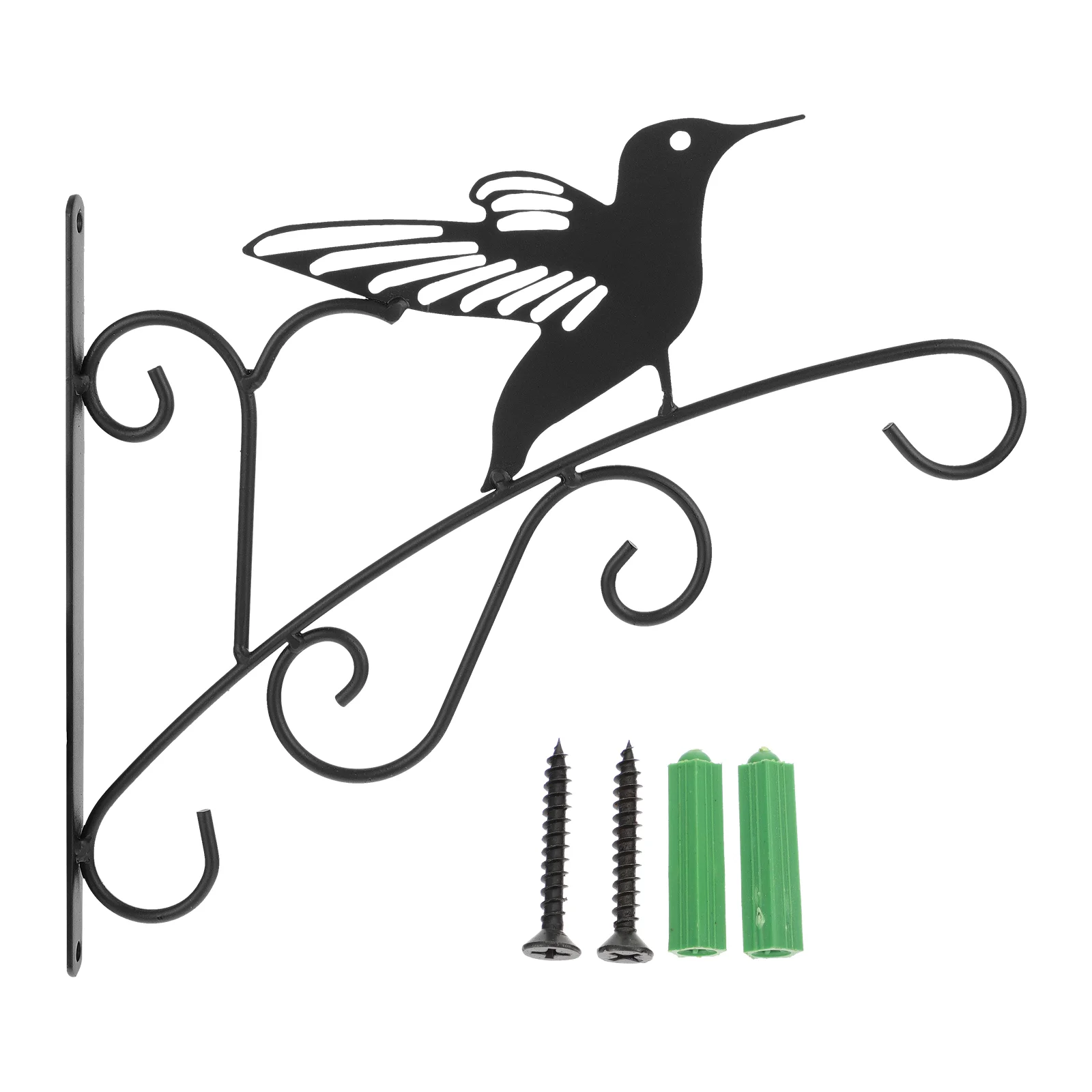 

Hook Flower Stand Exterior Outdoor Wall Lights Shepherds Wrought Iron Potted Plants