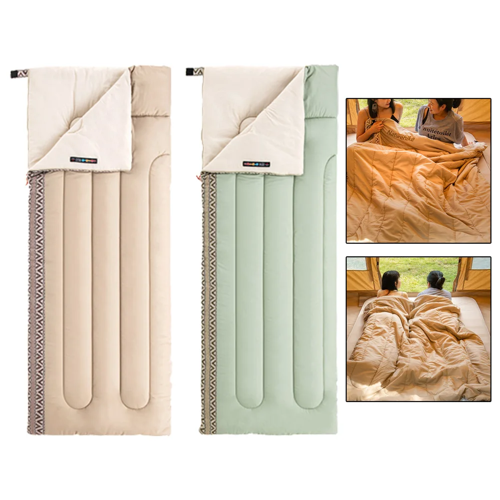 

1pcs Sleeping Bag W/ Storage Holder Lightweight Waterproof Tourist Mats Cotton Camping Sleeping Bag Travel Hiking Siesta Office