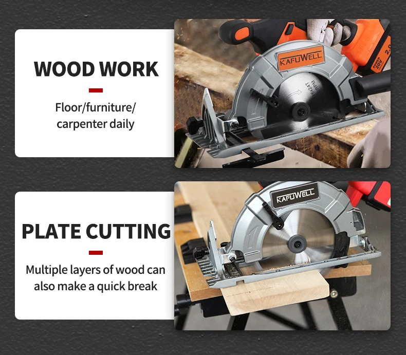 Для электрической мини-циркулярной пилы KAFUWELL PA4228 1200 Вт 150 мм
