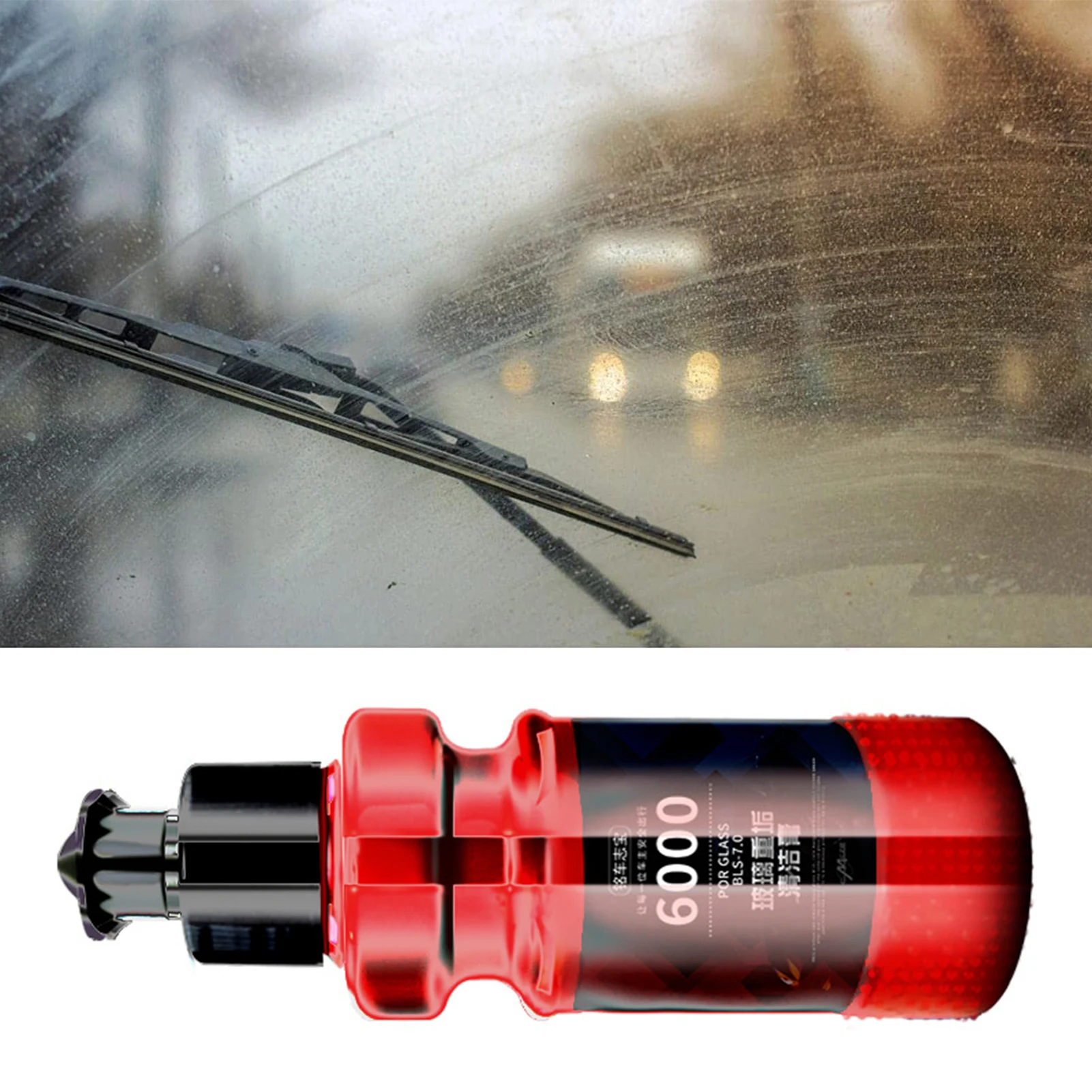 

Water Spot Remover Glass Oil Film Removing Paste Nano-grinding Technology Automotive Glass Coating Agent Form Protective Layer