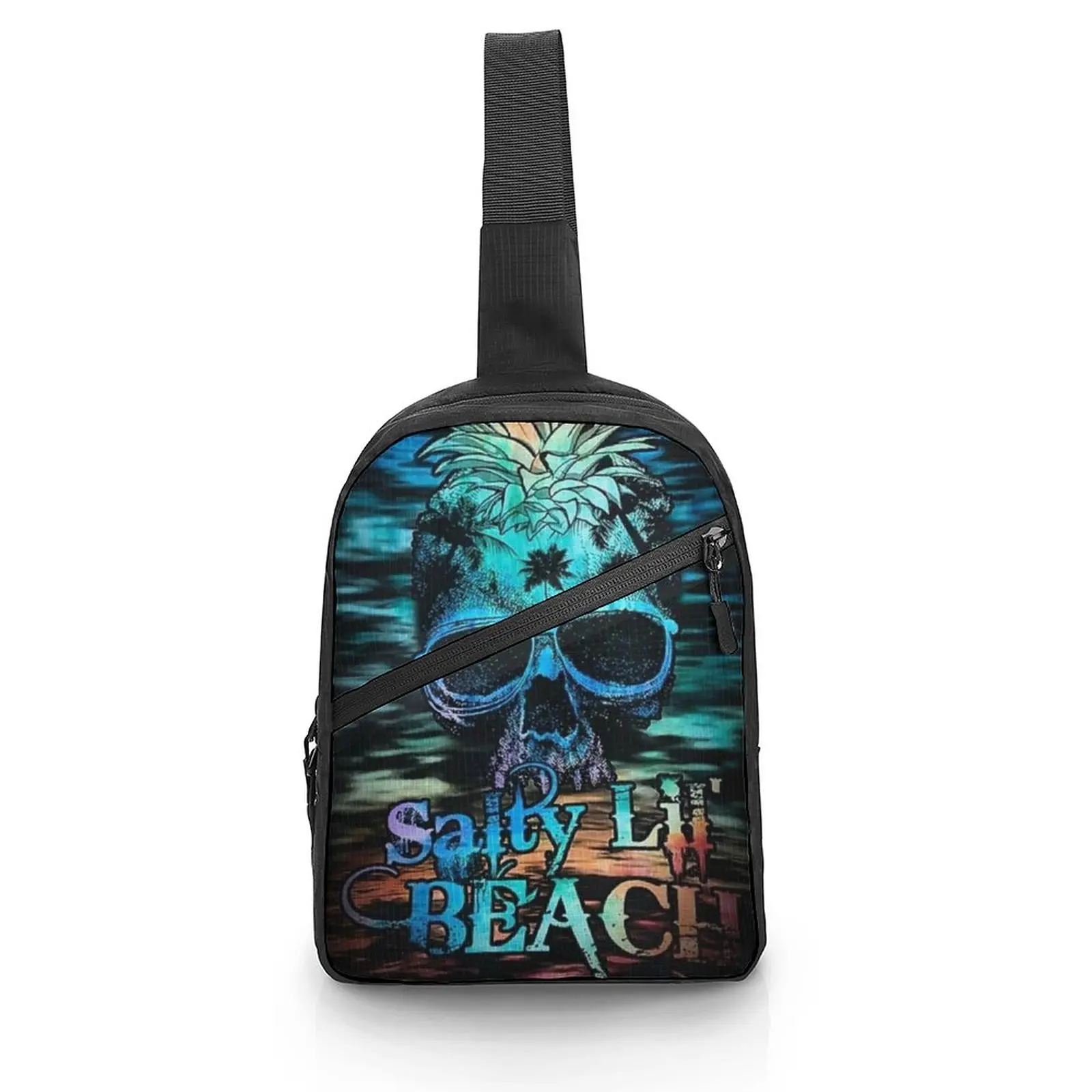 

2023 New Printing Crossbody Backpacks Men‘s New Trendy Casual Shoulder Bag Adjustable Shoulder Strap Chest Bag