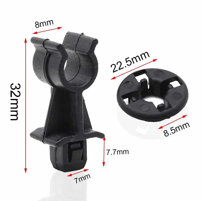 Автомобильный держатель зажима для капота Nissan Qashqai Dualis J10 Navara D40 Pathfinder R51 65722EB300