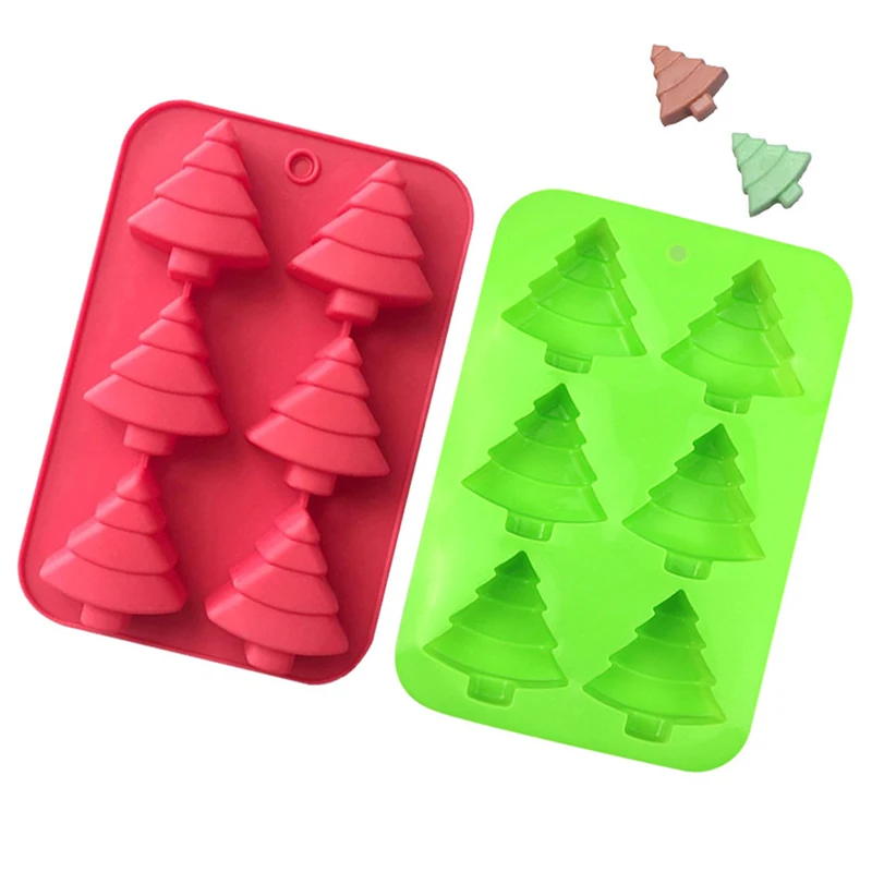 

Christmas Silicone Mold Bread Handmade Chocolate Mold DIY Soap Molds Silicone Molds For Baking Cake Molds Bakeware Kitchen Tool