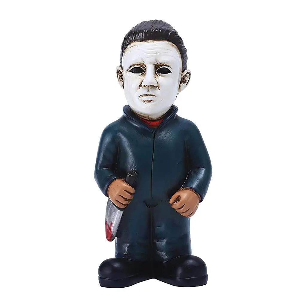 

Horror Movie Gnome Widely Used Halloween Resin Ornament Horror Craft Statue for Home Bedroom Indoor Outdoor Festival Party Club