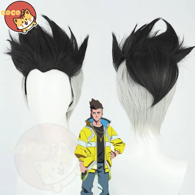 

CoCos Anime Cyberpunk Edgerunners David Cosplay Wig Anime Cos Cyberpunk Edgerunners Cosplay David Cosplay Black Hair