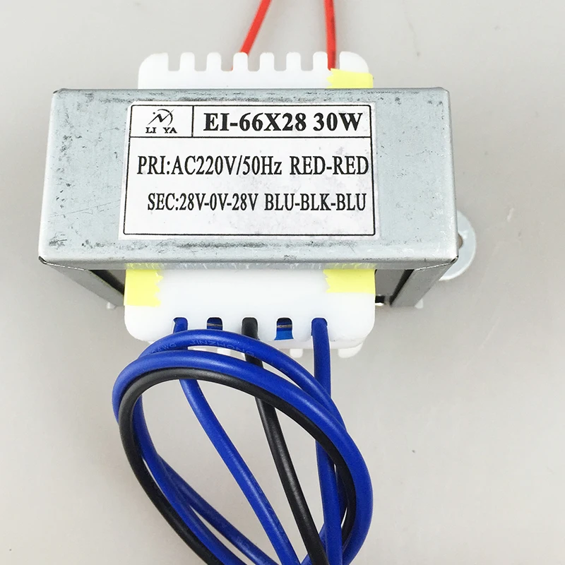 Фото Трансформатор 30W-EI, от 220 В до dual 8 В/12 В/16 В/24 В/28 в, трансформатор, усилитель питания, источник питания, можно настроить №3
