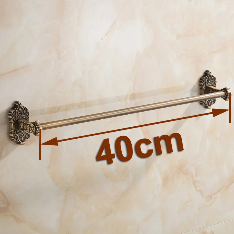 Держатель для полотенец HOTAAN, алюминий, античная латунь