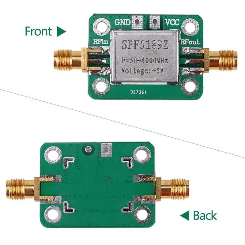 SPF5189 LNA Радиочастотный усилитель бытовой радиоприемник контактор модульный