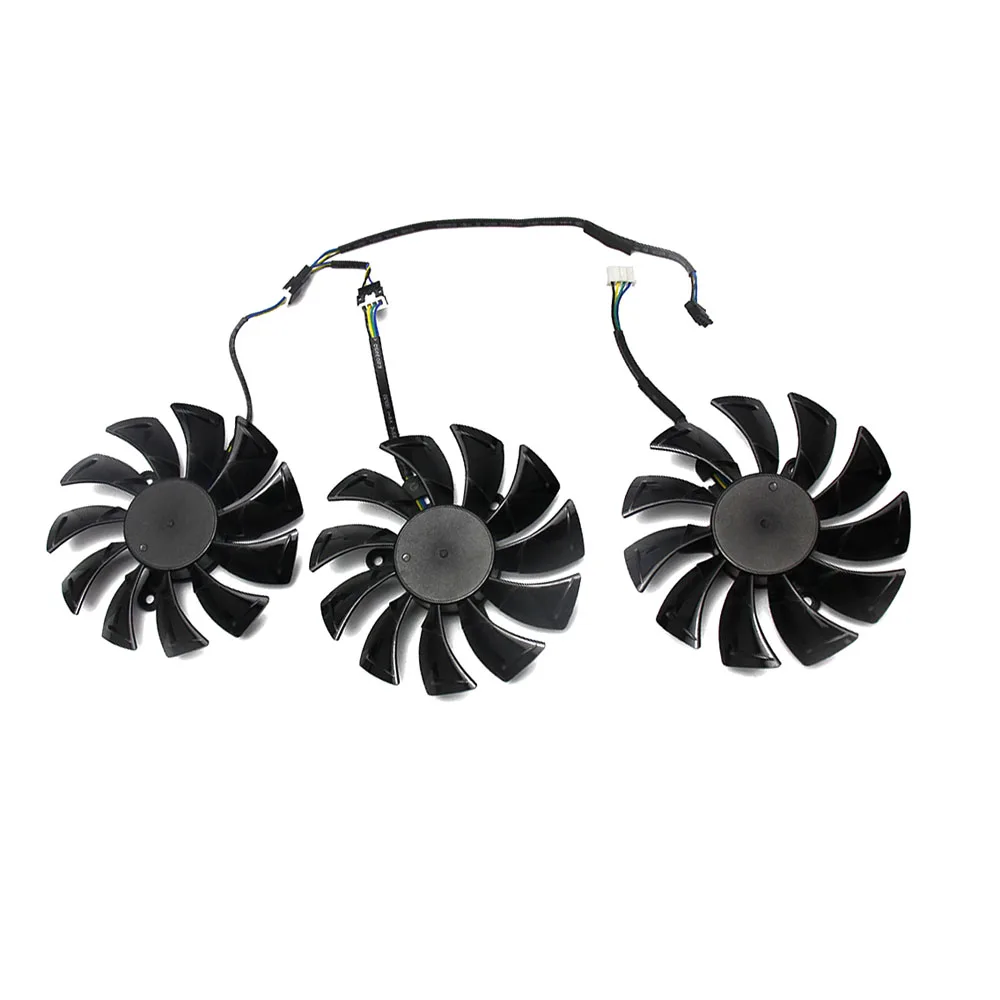 

3Pcs/Set GA92S2U,DC12V 0.46A,Graphics Card Fans,For ZOTAC RTX 2080 2080Ti AMP GAMING,Video Card Cooling