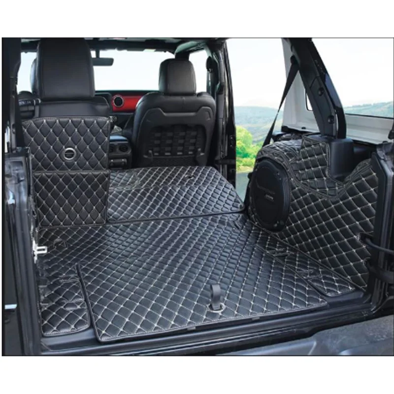 Высокое качество! Специальные коврики для багажника автомобиля Jeep Wrangler JL 4 door
