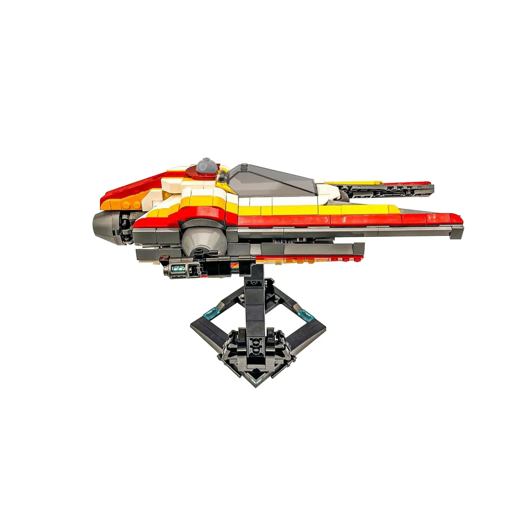 MOC Ayy Gida's M52X Starfighter Building Block U Wing Fighter Модель сращивания DIY Образовательная игрушка