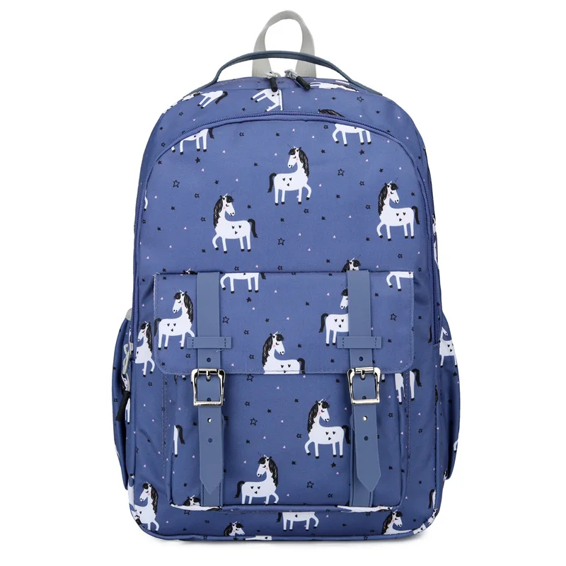 

Printing Backpack Women Fashion Large College Students High School Bag for Teenage Girl Backpack Nylon Multilayer Casual 2022