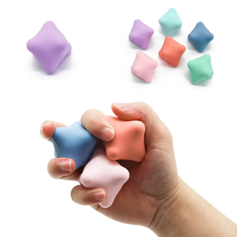 

Silica Gel Yoga Single Ball Floating Point Design Acupoint Relaxation Massage Fascia Muscle Fitness Meridian Hand Relieve Pain