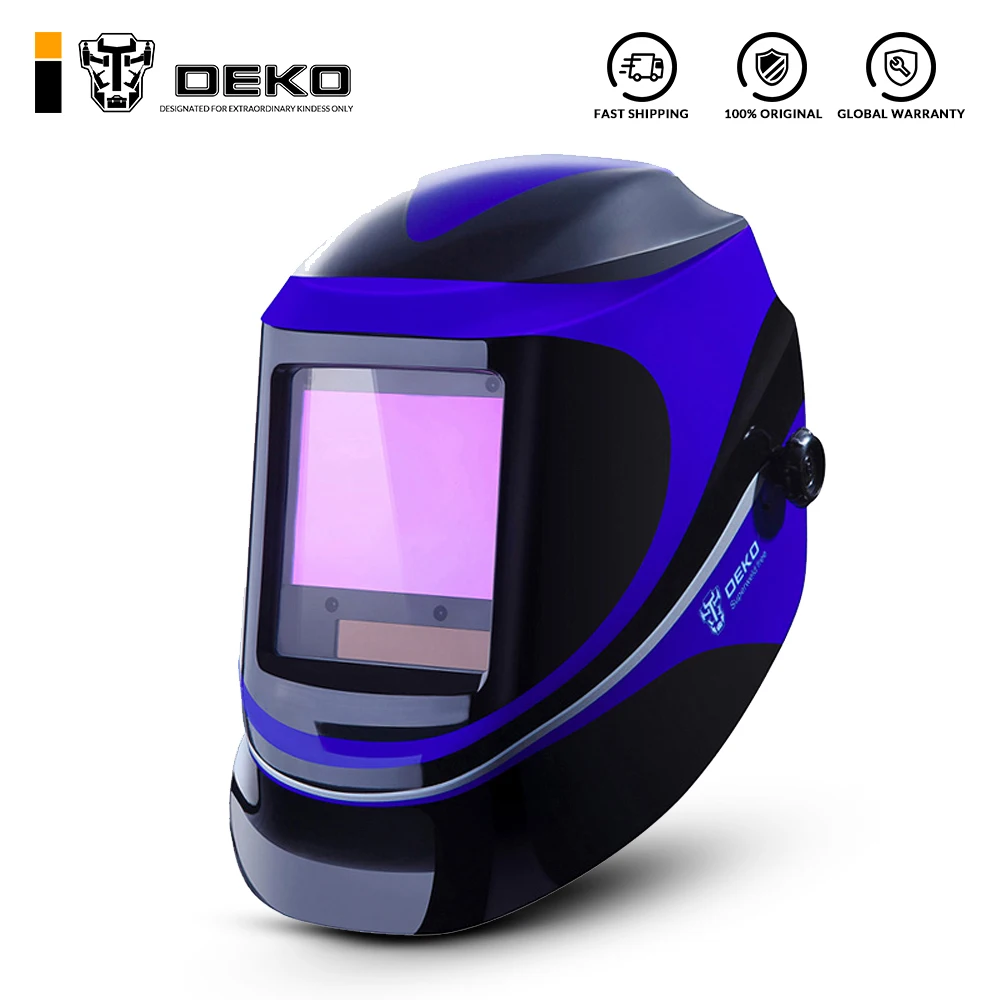 Сварочная маска DEKO на солнечных батареях с автозатемнением - купить по выгодной