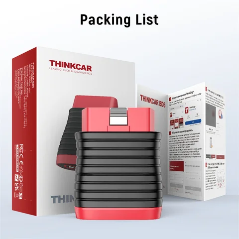 10 шт. Thinkcar BD6 OBD2 сканер 5 сбросов пожизненное бесплатное обновление диагностический считыватель кодов 2024 автомобильные инструменты против Thinkdiag Mini