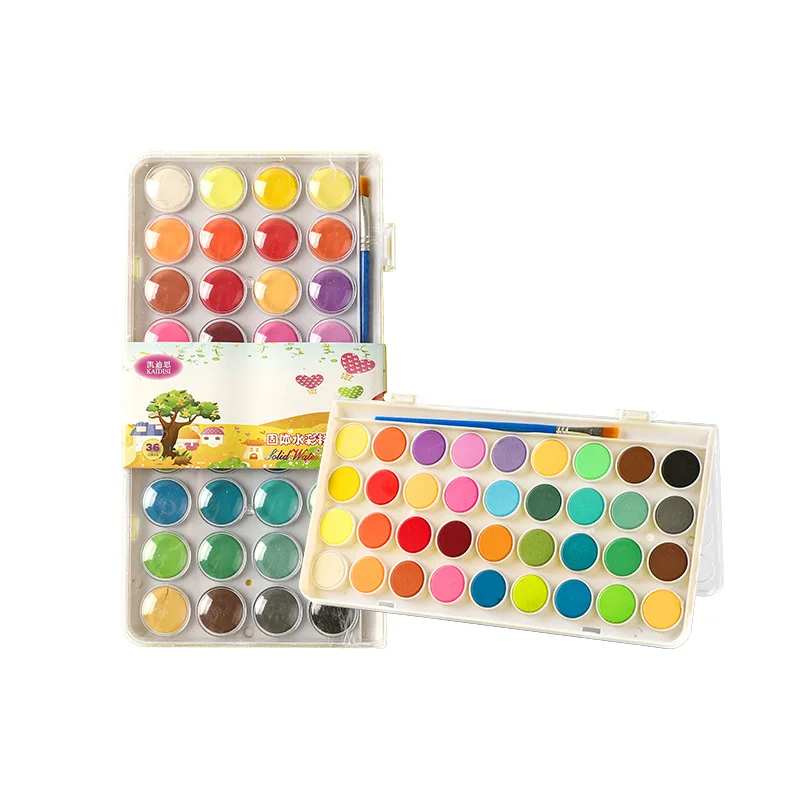 

Набор однотонных художественных красок, 36 цветов, искусство для начинающих, художественная живопись, порошок для торта, акварельные художе...