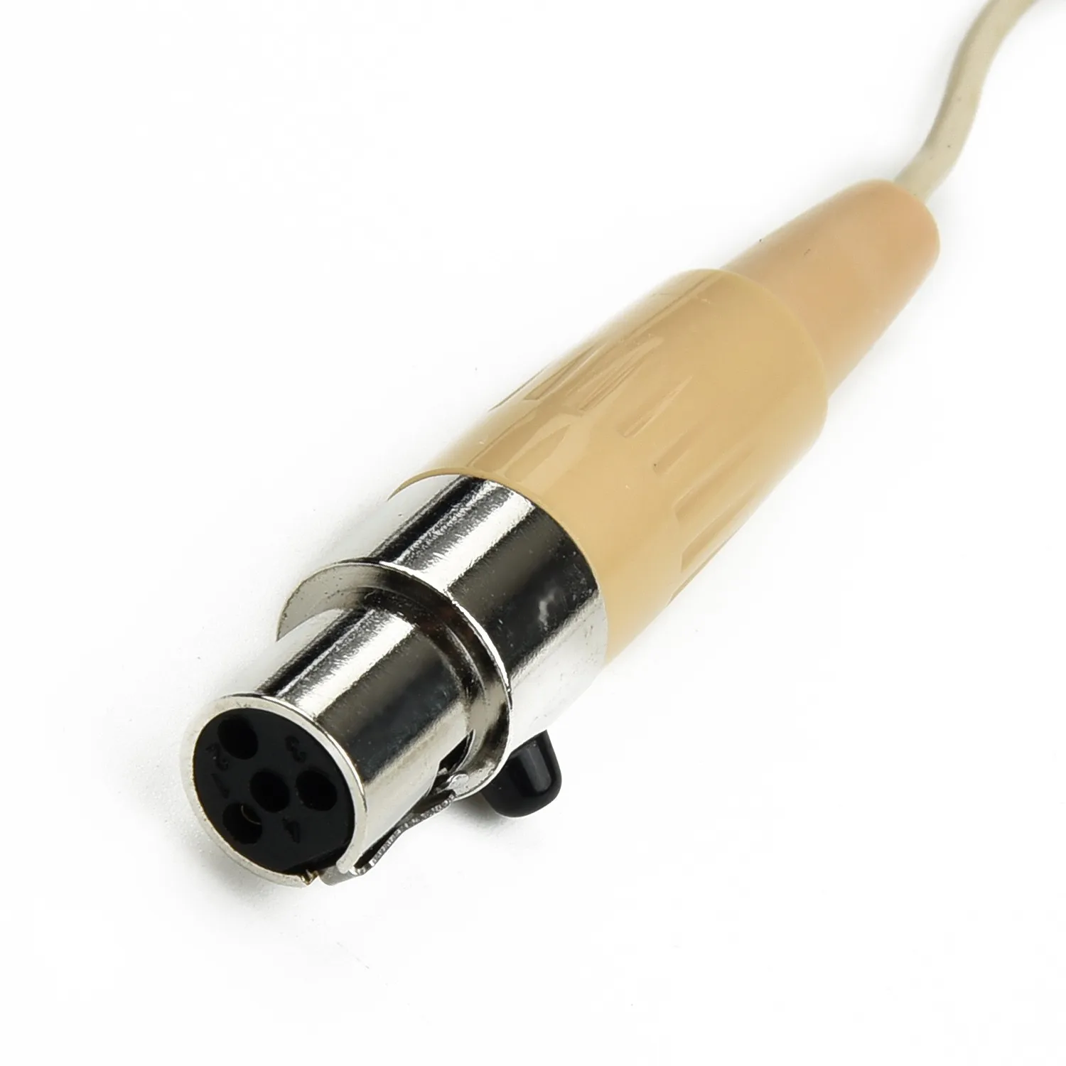 

Accessory 2 X Microphone Cover - 45db±3db 100-20KHZ 2.0V-10V.DC TA4F Head Worn Beige Cover Dual Earhook Useful