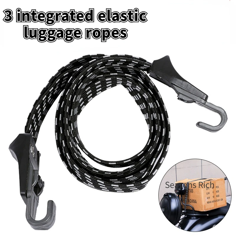 Tied Rubber Straps Rope Band With Hooks Mtb Bike Accessories