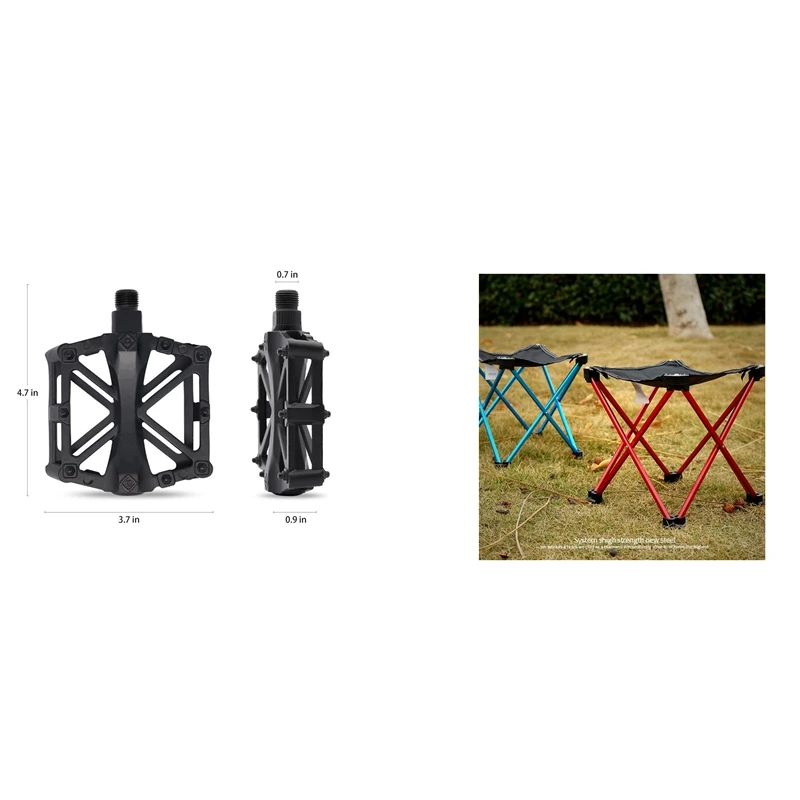 1 пара велосипедные педали из алюминиевого сплава