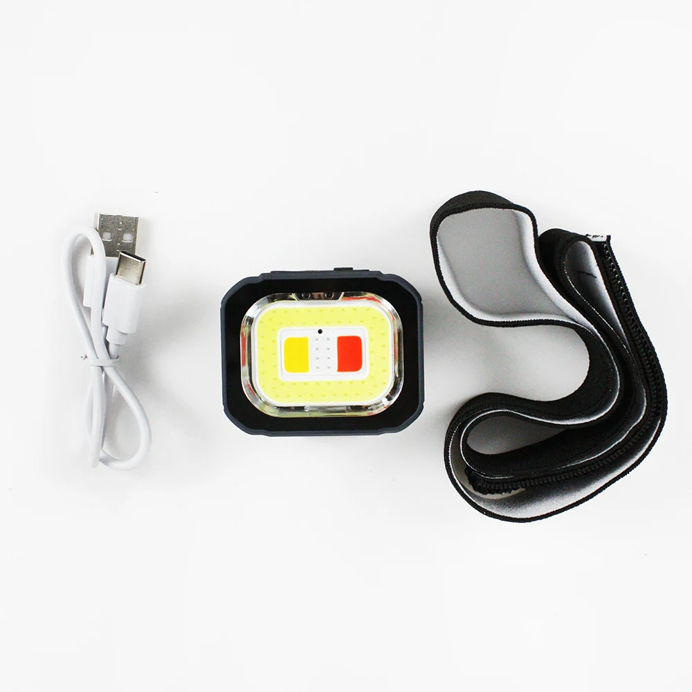 

Портативный Налобный Фонарь, Многофункциональный Регулируемый COB-светильник С Зажимом И Магнитной Функцией