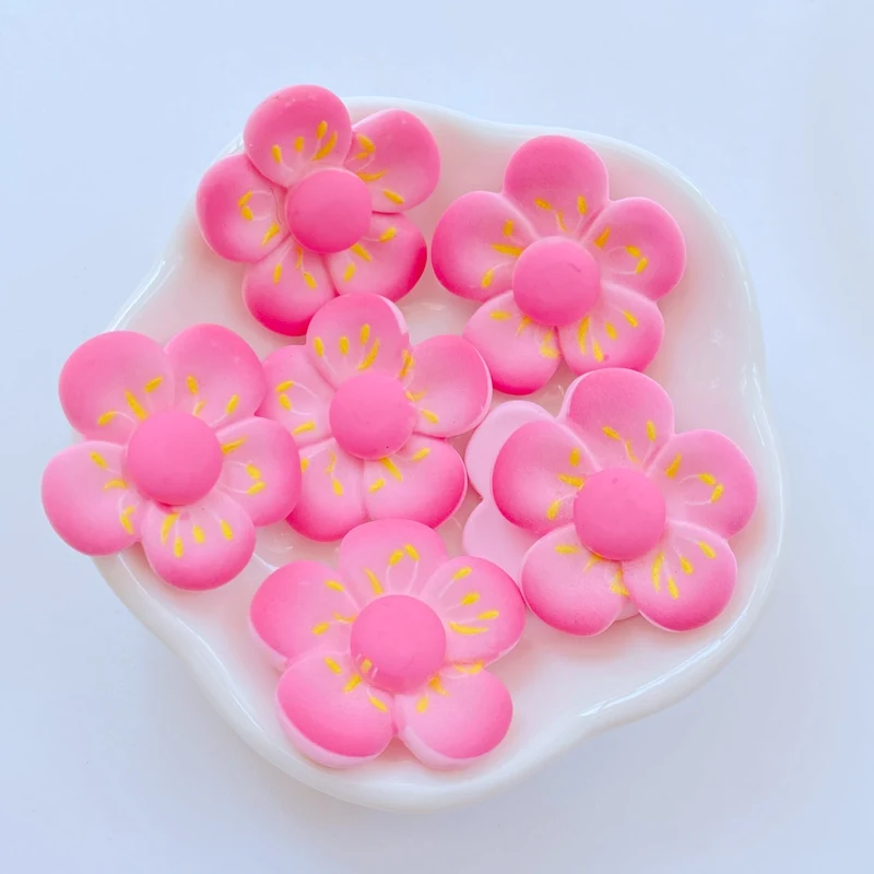 Мини-цветочки вишни из смолы TSXJY набор 10 штук