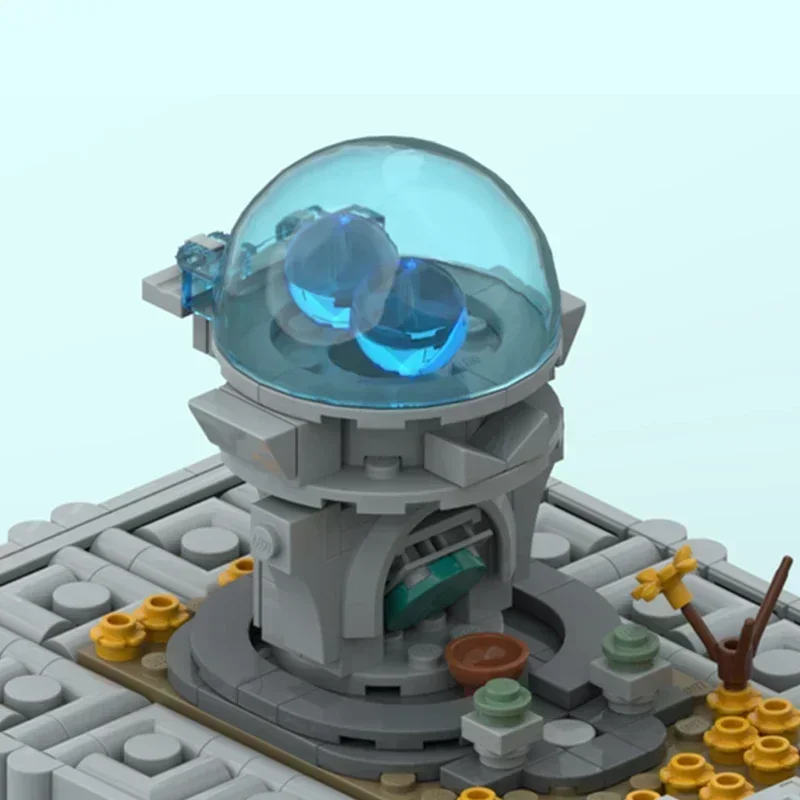 Популярная игровая модель Moc строительные кирпичи Восточные герадо острова неба