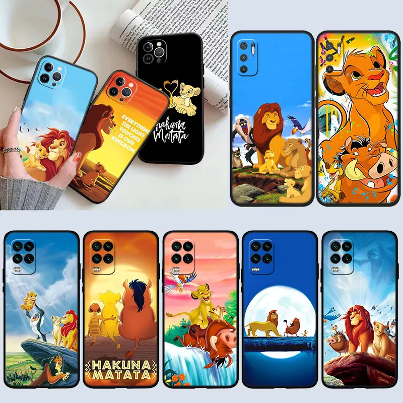 Новое оформление Король Лев для Redmi Note 6 7 8 9 8T 9T 9S Pro Max 8A 9A 9C Prime чехол телефона