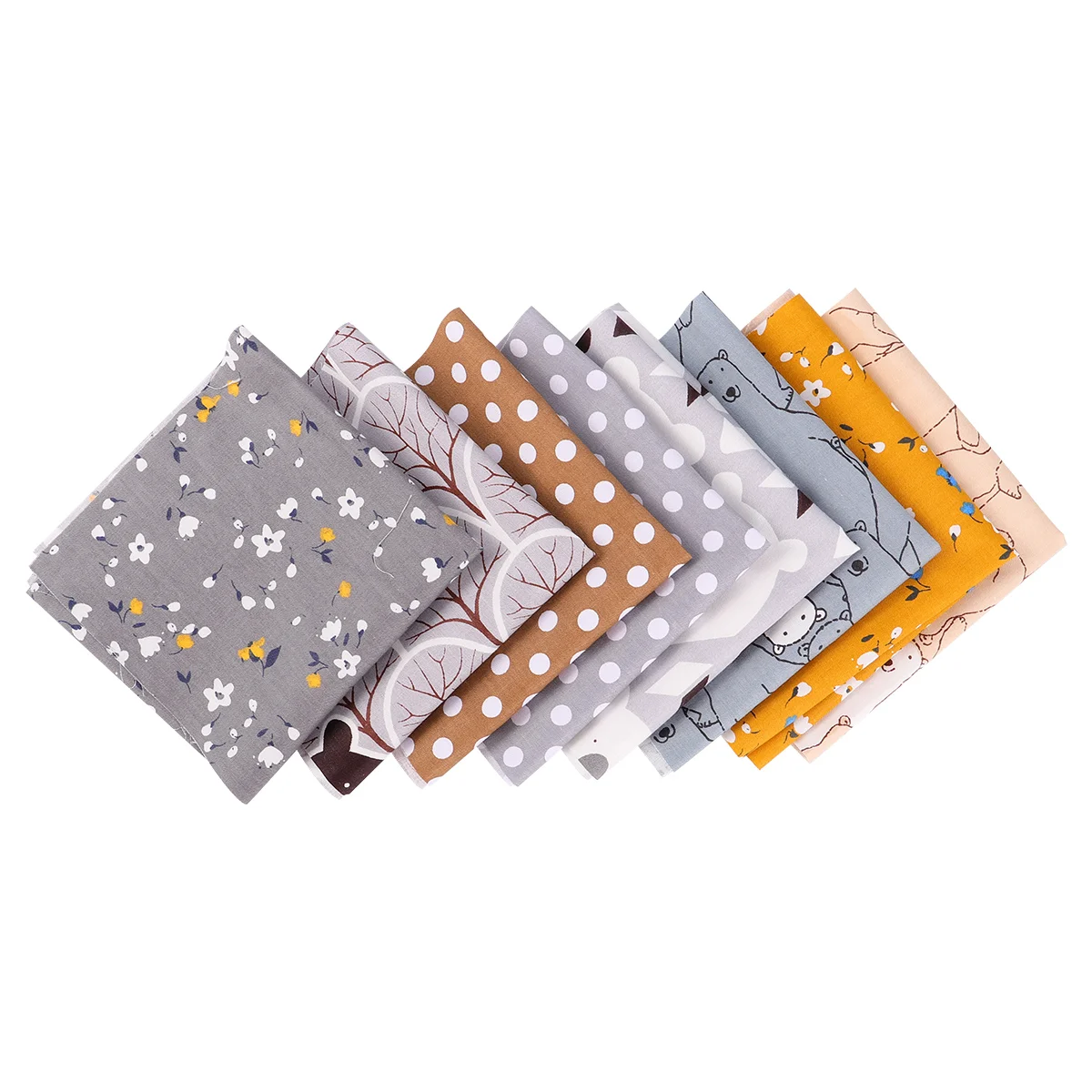 

Fabric Squares Cotton Diy Quilting Patchwork Precut Quilt Embroidery Handmade Craft Sheets Bundle Cloth Fat Quarter Bundles