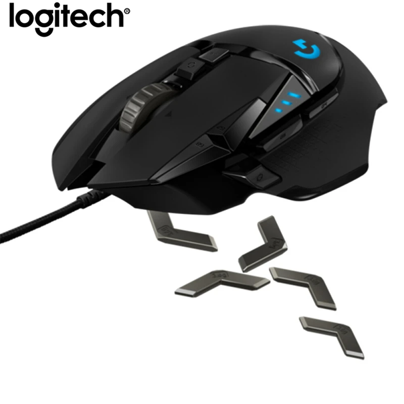 Original Logitech G502 HERO RGB Professional Gaming Mouse 25600DPI Programming Adjustable Light Synchronizatio for |
