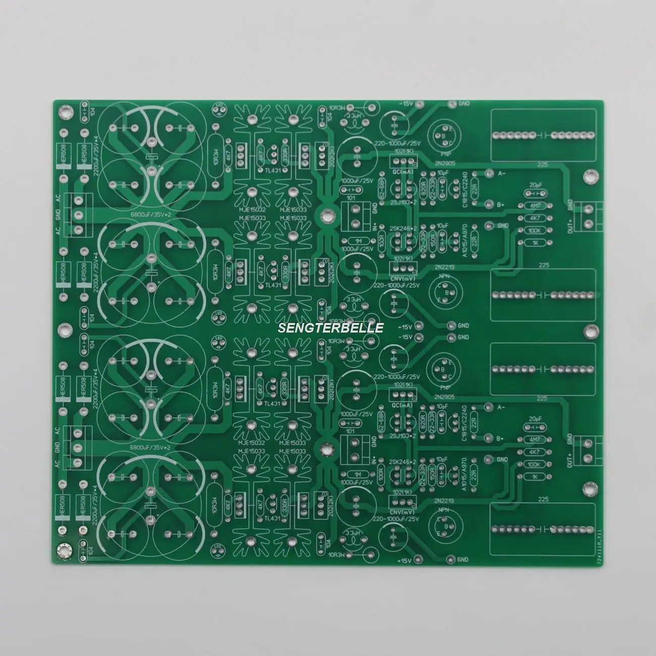 

HiFi Mark JC-2 Class A Stereo Preamplifier Board PCB Gold Seal Preamp Bare Board