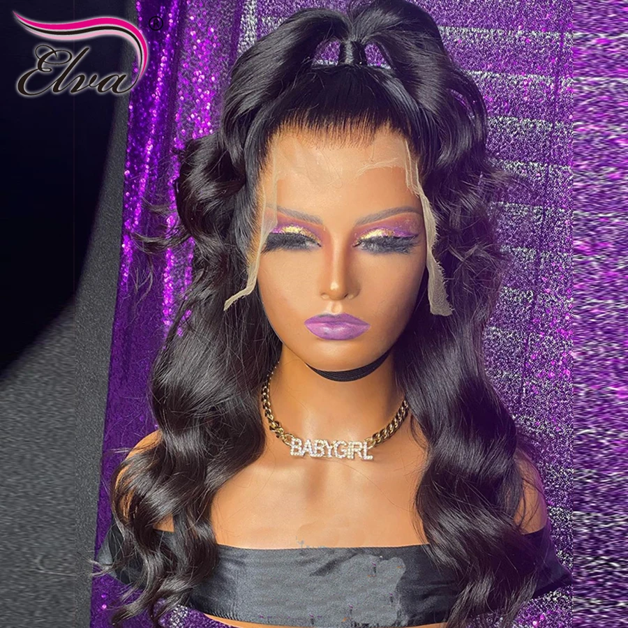 Парики из человеческих волос на сетке 13 х6 дюймов | Шиньоны и парики