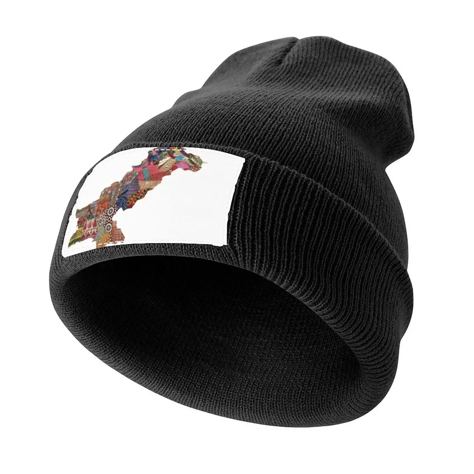 Культура ткани Уникальный стиль Дези Touch - Карта Пакистана в пределах