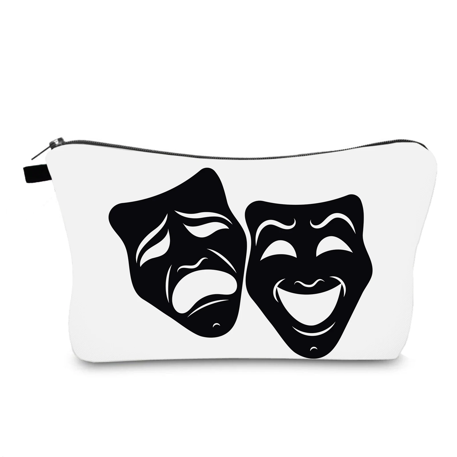 

Clown Face Makeup Bag With Printing Pattern Water Resistant Organizer Bag Pouchs For Travel Bags Pouch Women's Cosmetic Bag