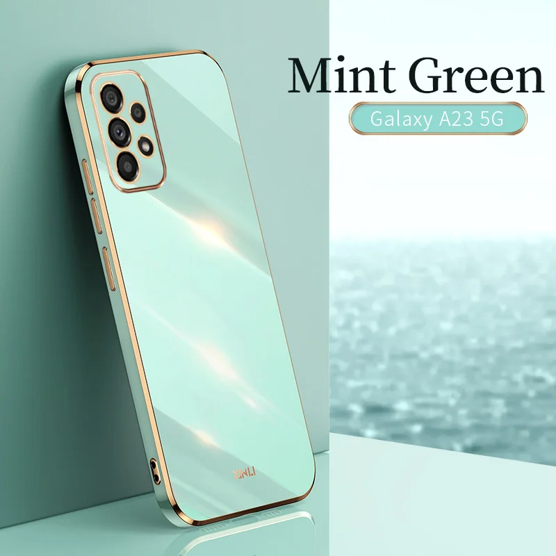 

For Samsung Galaxy A32 4G A23 A12 A52 A22 5G Luxury Plating Phone Case For Galaxy M32 M51 A50 A30S A50S Protective Phone Case