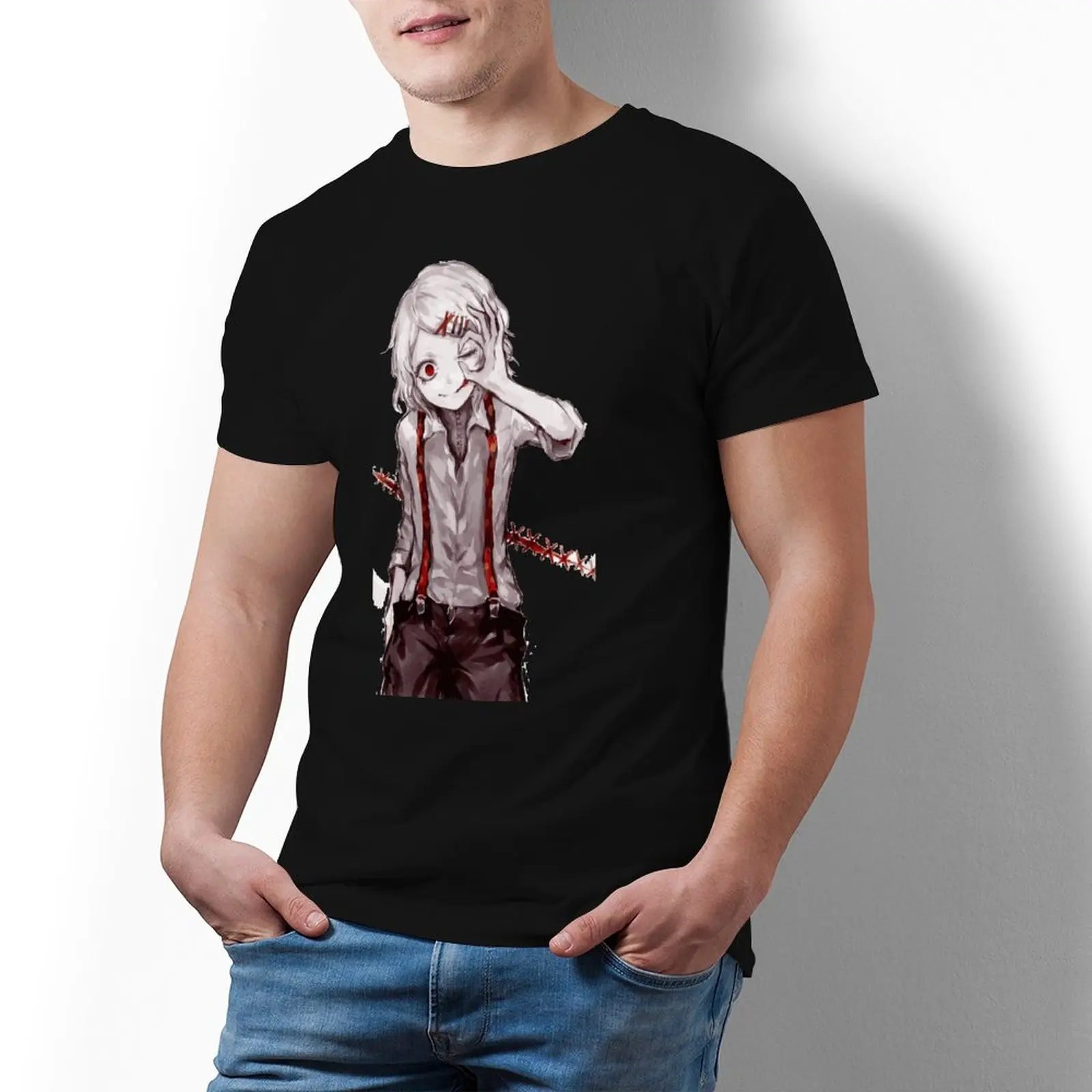 

Футболка мужская с круглым вырезом, 100% хлопок, 5XL