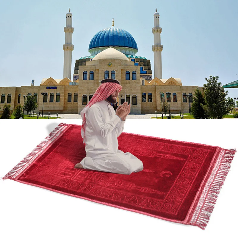 

Толстый мягкий мусульманский молитвенный коврик, коврик для молитвы 80X120
