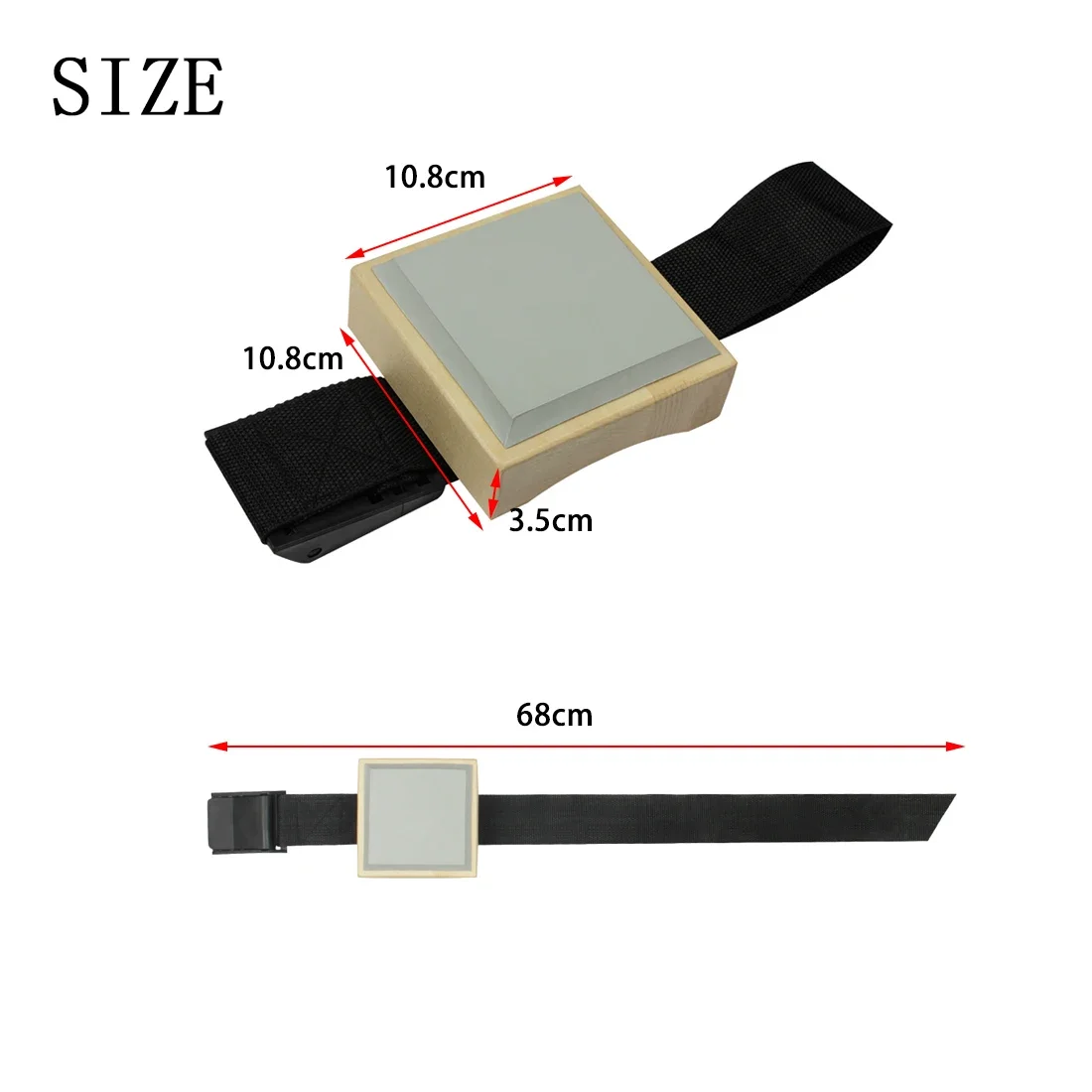 Slade Бесшумный Тренировочный Коврик Для Барабанов Деревянные Леггинсы Набор