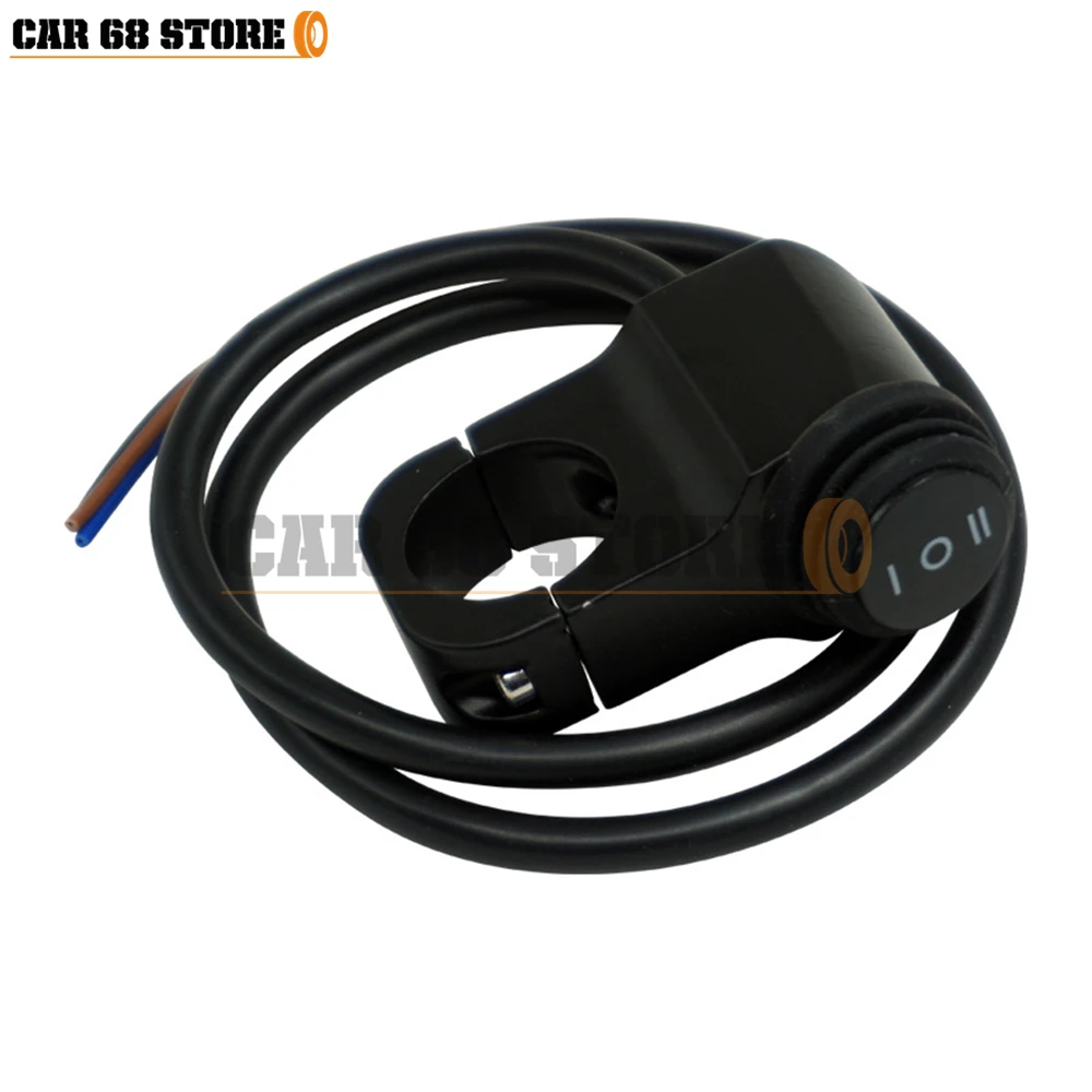 

Алюминиевый сплав, руль мотоцикла, переключатель фар, 3-позиционный водонепроницаемый переключатель, кнопка включения и выключения, 12 В, противотуманная фара, прожектор