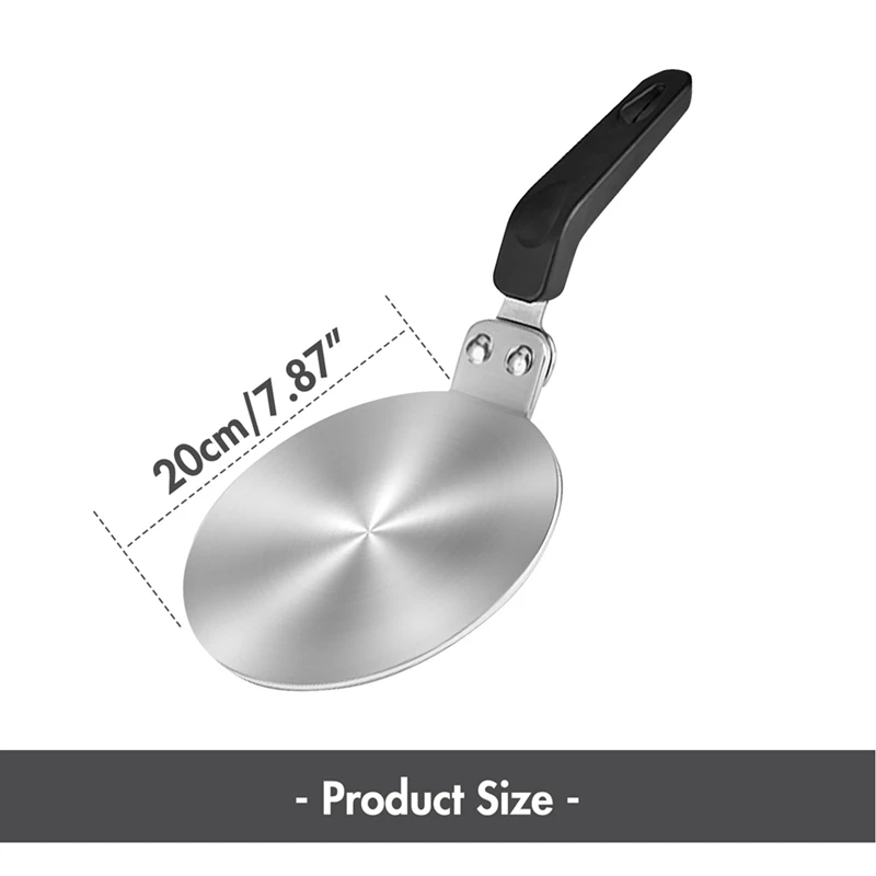 Индукционная плита-преобразователь индукционная из нержавеющей стали с