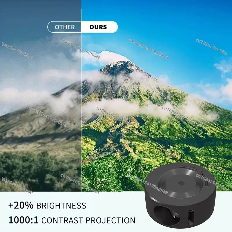 Домашний мини-проектор YT200 портативный проектор для маленьких детей