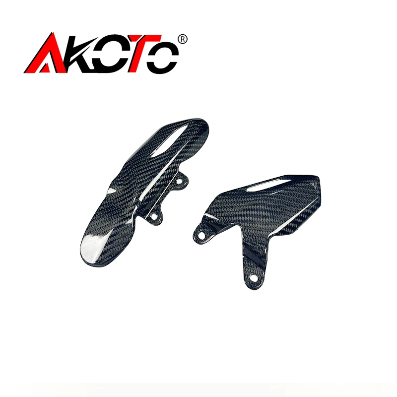 

ДЛЯ QJMOTOR SRK 921 RR 921RR Super921 SRK921, детали из углеродного волокна для мотоцикла, педаль, защита пятки, крышка, пластины, украшение