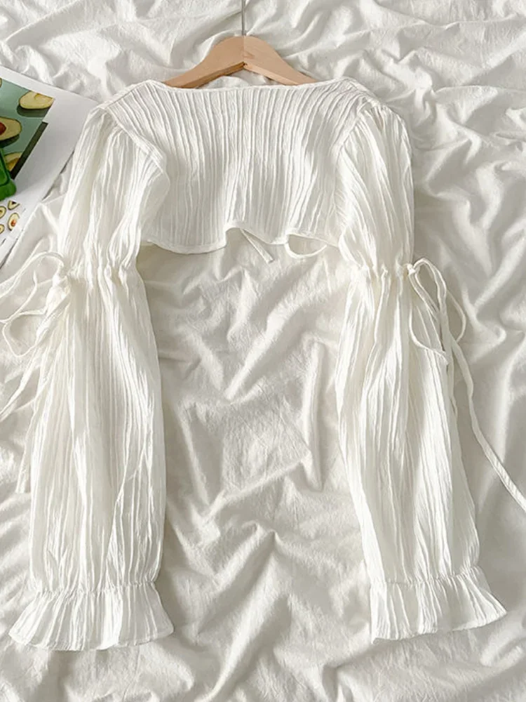 Летний кардиган Y2k с защитой от солнца женская одежда тонкие укороченные топы